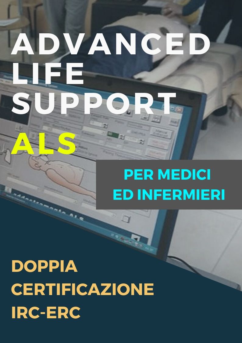 Corso ALS (ADVANCED LIFE SUPPORT) doppia attestazione IRC/ERC