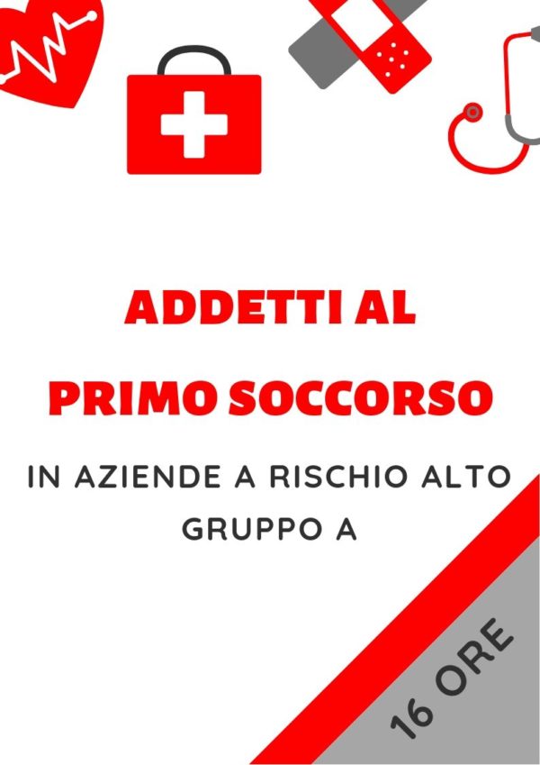 corso per addetti al primo soccorso in aziende a rischio alto gruppo a