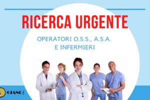 Ricerca urgente per Operatori Socio Sanitari OSS, ASA e Infermieri in Lombardia e Veneto