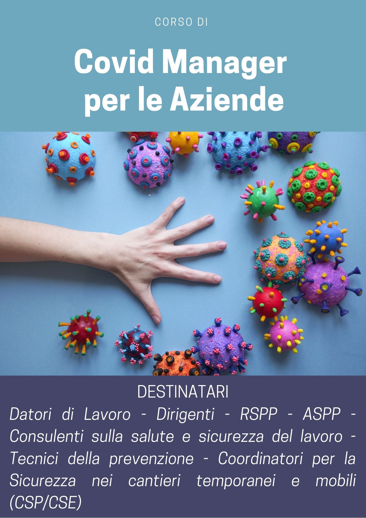 Sicurezza sul lavoro – Corso Covid Manager per le Aziende