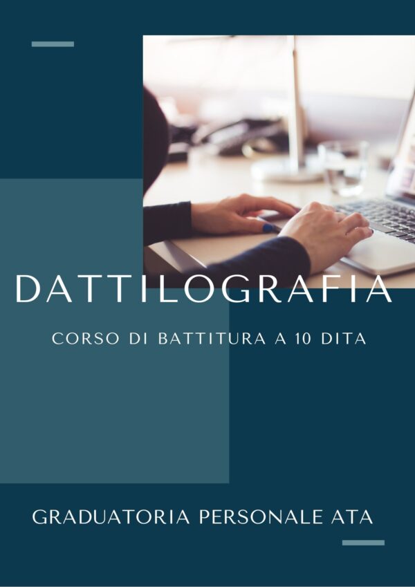 Corso di dattilografia online - graduatoria ATA