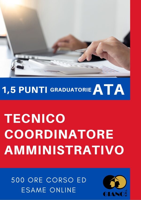 corso-tecnico-COORDINATORE-AMMINISTRATIVO-online-piazza-armerina-GIANOSRL-500-ore