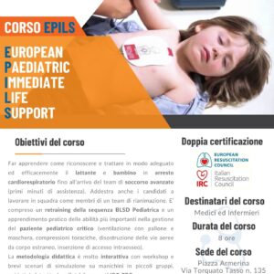 Corso European Paediatric Immediate Life Support EPILS DOPPIA CERTIFICAZIONE IRC ERC-MEDICI-INFERMIERI-GIANO-SRL-PIAZZA ARMERINA